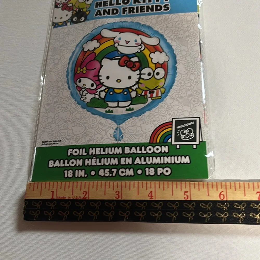 Hello Kitty & Friends Round Mylar Balloon - (18